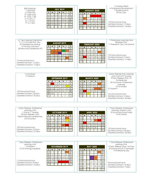 Missouri S&T Calendar Resources