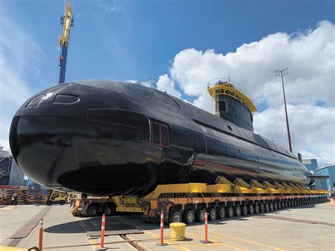 A modern nuclear-powered submarine