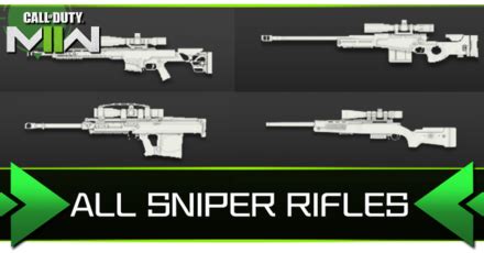 Modern Warfare 2 Sniper Rifle Tips