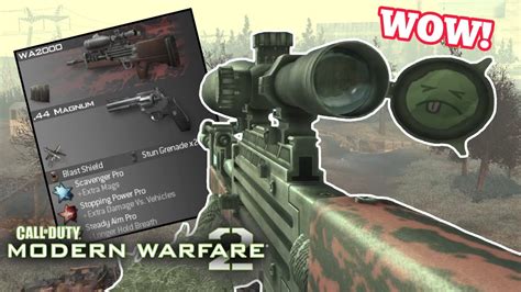 Modern Warfare 2 WA2000 Sniper Rifle