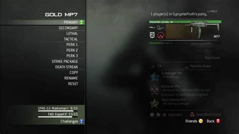 Modern Warfare 3 Classes Secrets