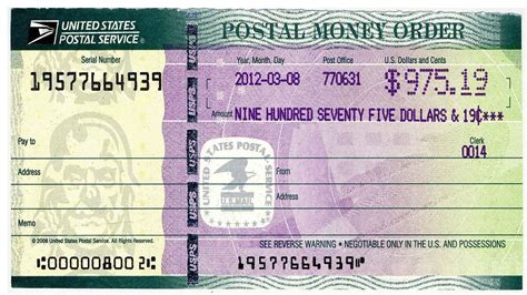 Money Order Image 3