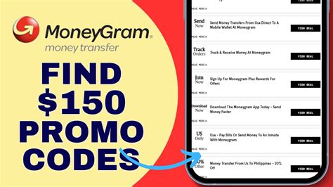 MoneyGram Promo Code Benefits