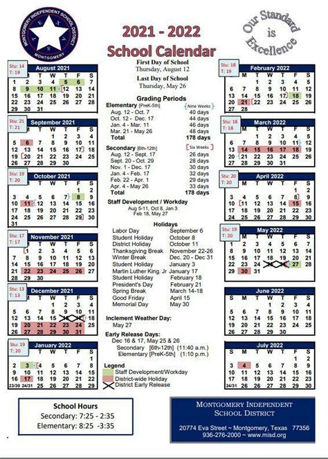 Montgomery College Academic Calendar Image 10