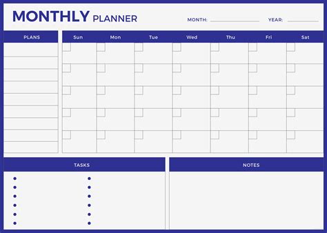 Monthly Planners