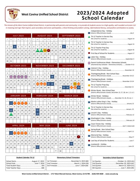 Mt Sac Academic Calendar Overview