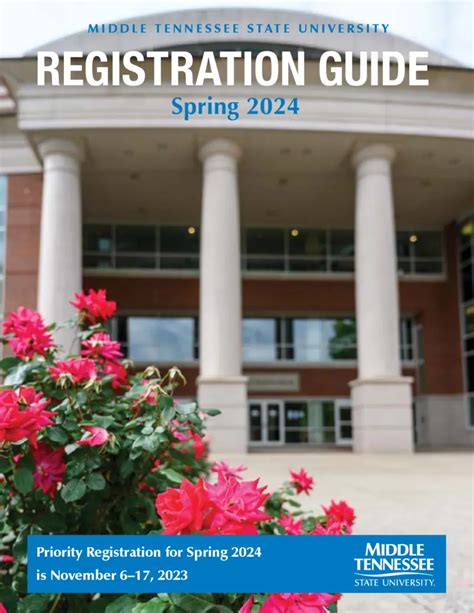 MTSU Registration Calendar