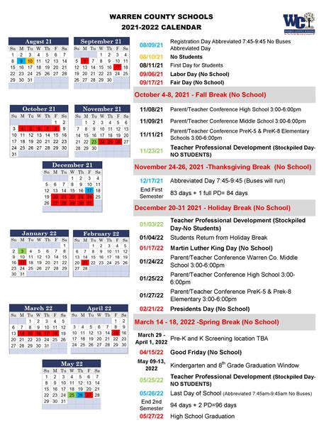 MTSU Spring Semester Schedule