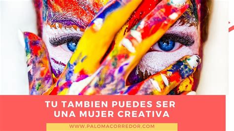 Mujer creativa y artística