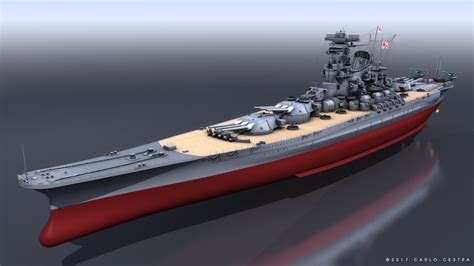 Musashi, the sister ship of the Yamato