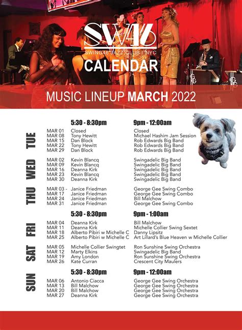 Music Calendars