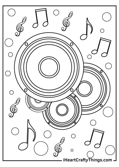 Music Coloring Pages