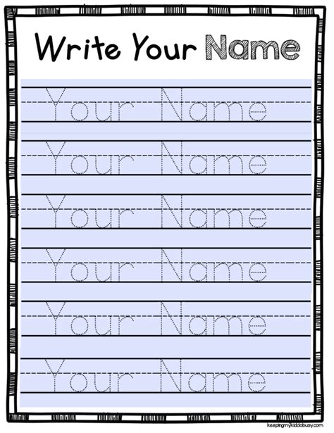 Name Tracing Introduction