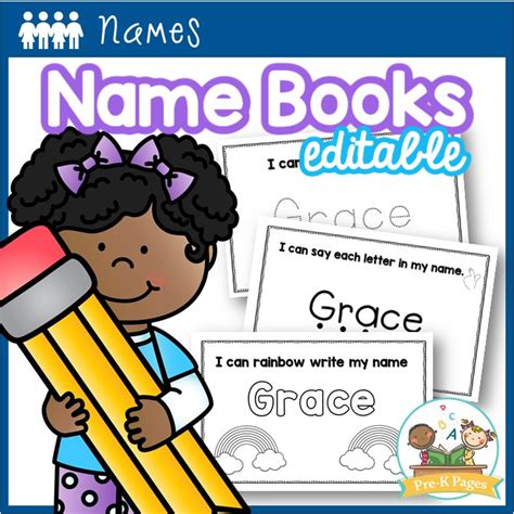 Name tracing book