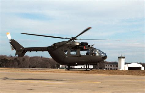 National Guard helicopter taking off