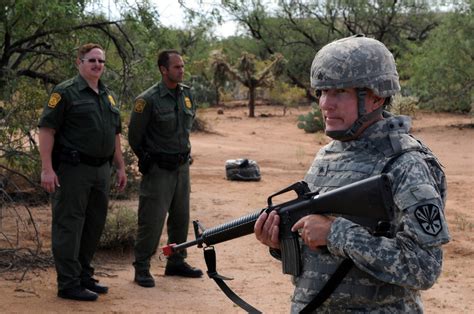 National Guard Soldiers on Patrol