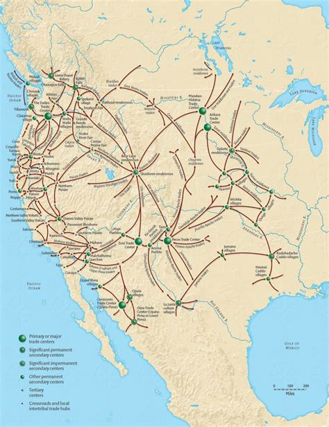 Native American Trade Routes