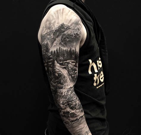 Nature full sleeve tattoos