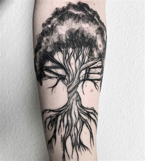 Nature-inspired tattoo design