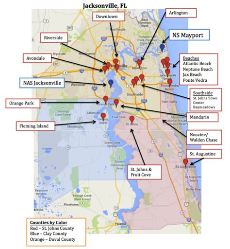 Naval Station Mayport Map