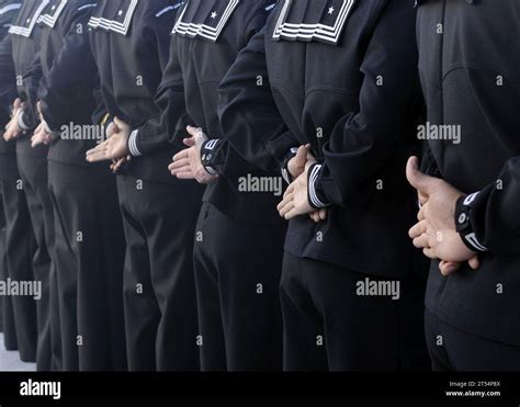 A group of Navy recruits during basic training