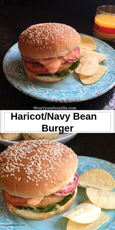 Navy Beans Burgers