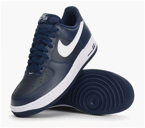 Navy Blue AF1 Sneakers Image 10