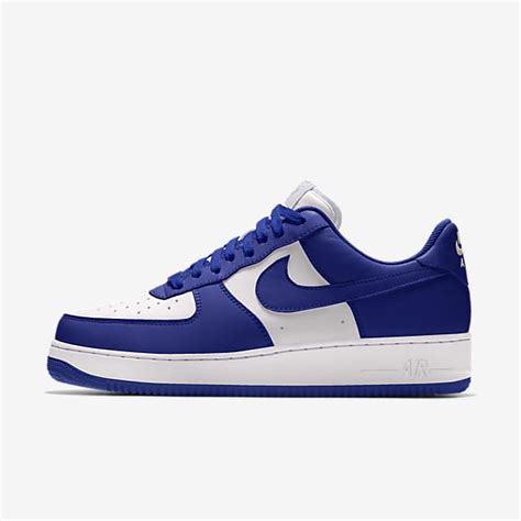 Navy Blue AF1 Sneakers Image 3