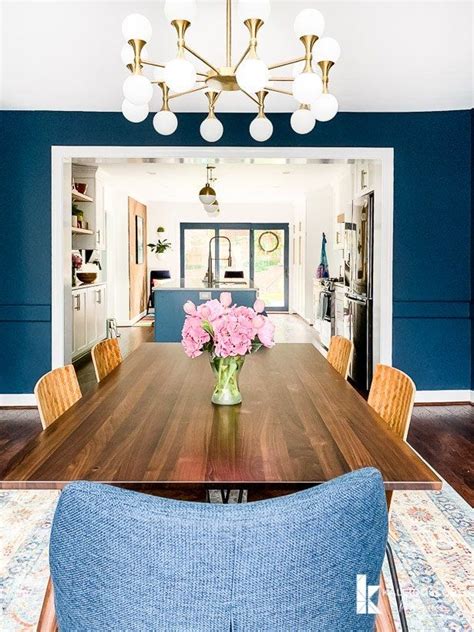 Navy blue eclectic decor inspiration