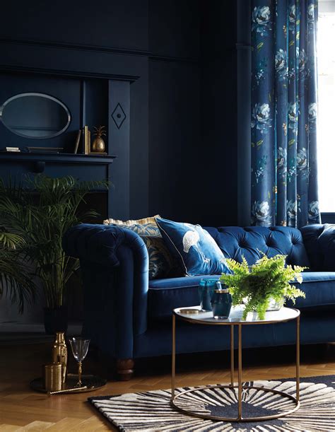 Navy Blue Interior Designs