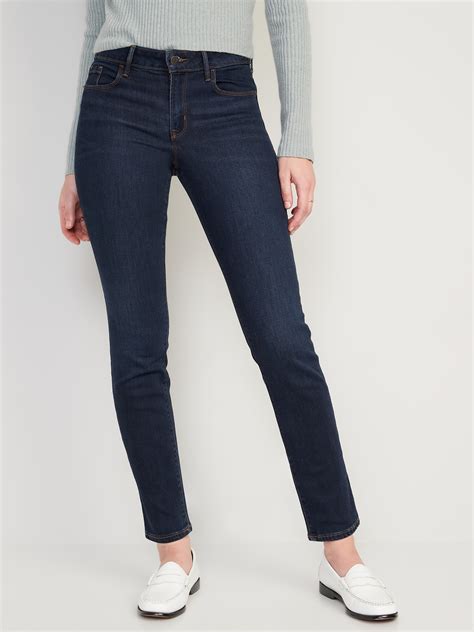 Navy Blue Jeans for Women