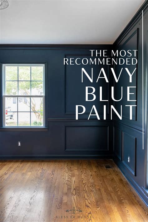 Navy Blue Paint Inspiration