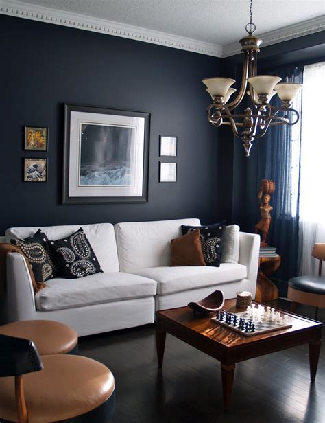 Navy Blue Room Design