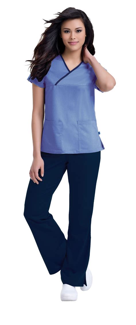 Navy blue scrubs for veterinarians