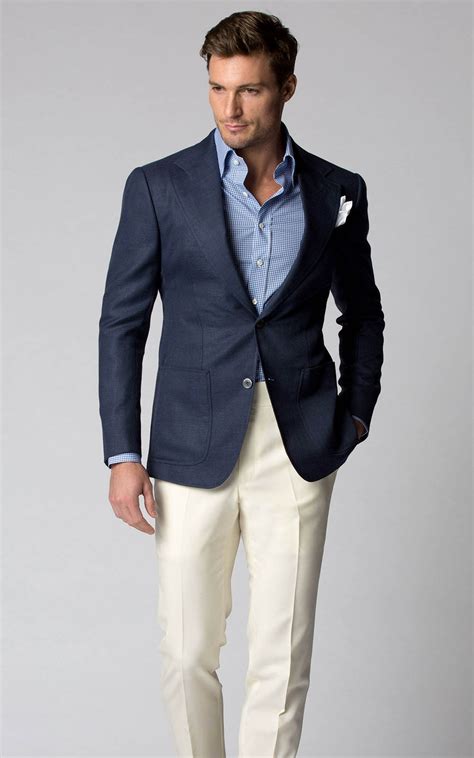 Navy Blue Sports Jacket Fashion Trends