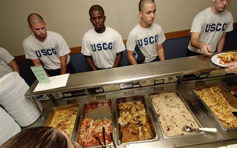 Navy boot camp food