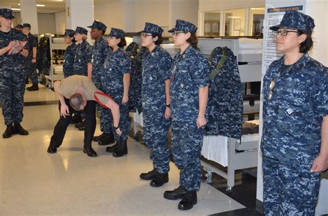 Navy boot inspection