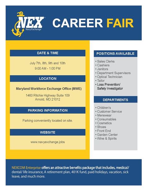 Navy Exchange Job Full-time