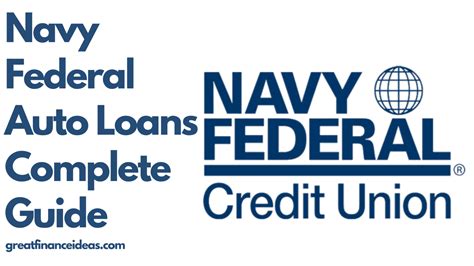 Navy Federal Auto Loan Types