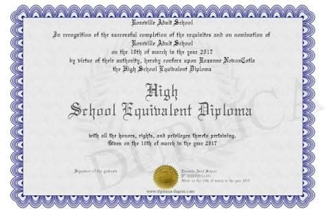 Navy high school diploma equivalency test