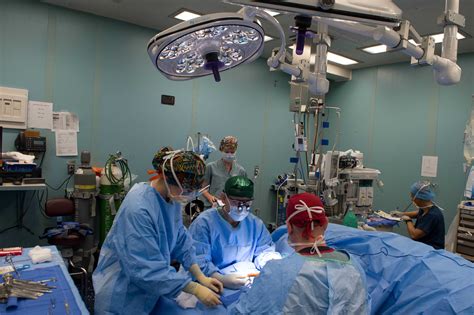 Navy Medical Doctor in Operative Room