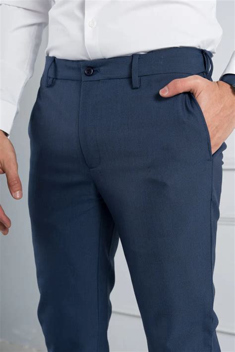 Navy pants for formal events