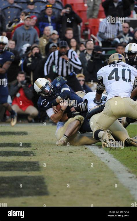 Navy Quarterback Leading Team