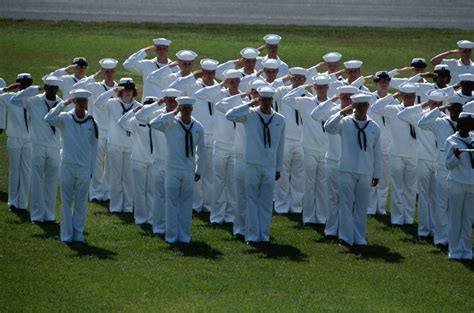 Graduation in Navy Reserve Basic Training