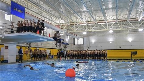 Navy Reserve boot camp swim test