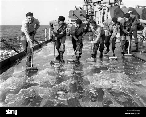 Navy Sailors on Deck