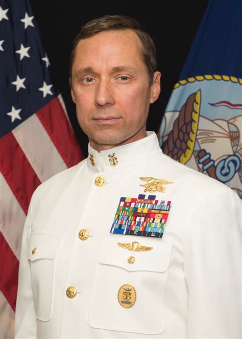 Navy SEAL in Dress Uniform