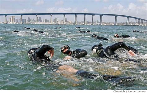 Navy SEAL Swimming Training