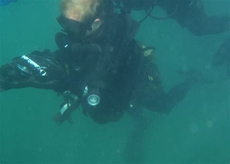 Navy SEAL Underwater Navigation