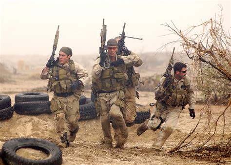 Navy SEALs conducting real-world operations